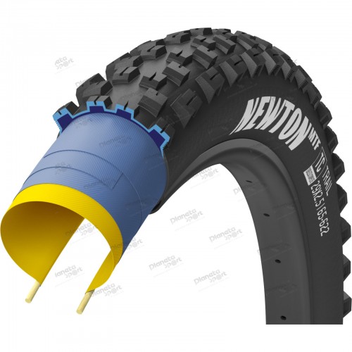 Покрышка 27.5x2.5 (64-584) GoodYear NEWTON MTF Trail Tubeless Complete, Black