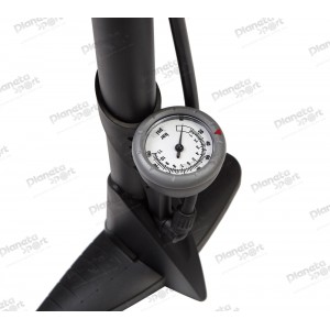 Насос напольный Green Cycle GPF-043P пластиковый с манометром, presta+schrader, 160psi