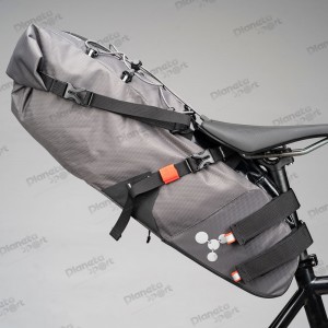 Сумка подседельная GEOSMINA Large Seat Bag (15L), 520г, серая