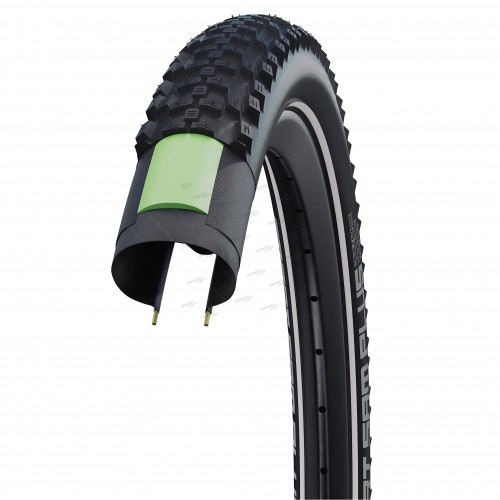 Покрышка 27.5x2.25 (57-584) Schwalbe SMART SAM PLUS Perf, DD, GreenGuard B/B-SK+RT HS624 ADDIX 67EPI 35B