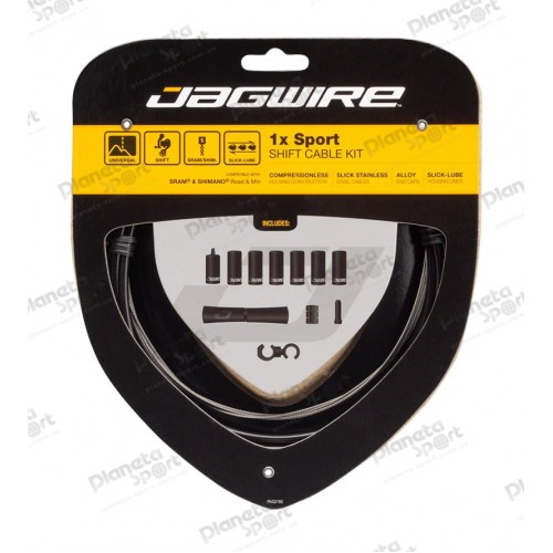 Комплект JAGWIRE 1X Sport Shift Kit UCK350 для переключателей, на одну сторону, black