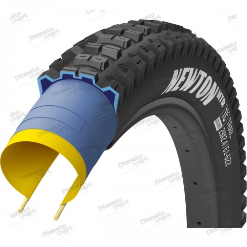 Покрышка 29x2.5 (64-622) GoodYear NEWTON MTF tubeless complete, folding, black, 120tpi