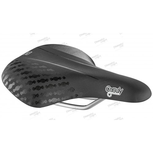 Седло Selle Royal Junior CANDY, для 16"-24", Foam Matrix, обивка Soft Touch, 230х172мм, 320г, женское, чёрное